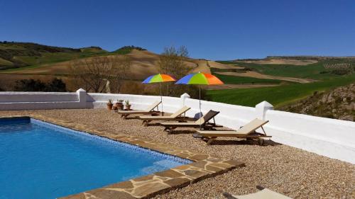 Beautiful Cortijo with pool near Ronda - Accommodation