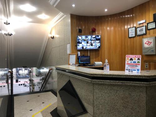 ล็อบบี้, Paissandu Palace Hotel - Proximo as ruas 25 de Marco, Sta Ifigenia e regioes do Bras e Bom Retiro in เซ