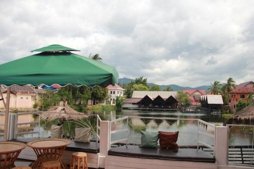 View, Alana Luang Prabang in Nam Khan River