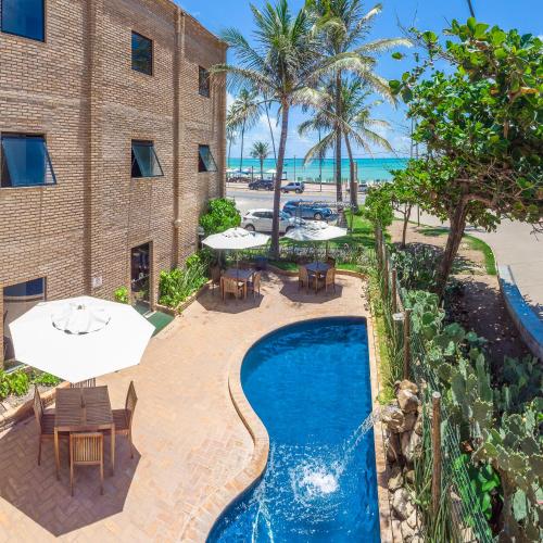 Swimming pool, Cais da Praia Hotel in Jatiuca