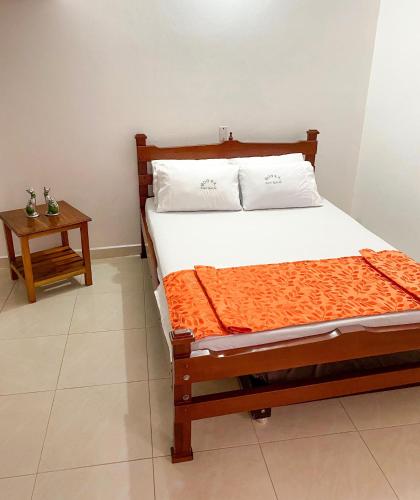 1 double bed