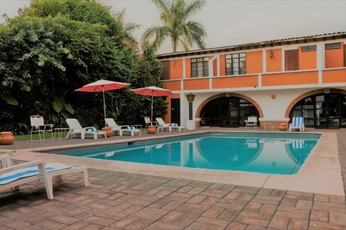 مسبح, Hotel San Angelo in Lomas de la Selva