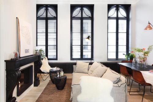 MAISON12 - Design apartments with terrace and view over Ghent towers, Gandawa (zdjęcie 4)