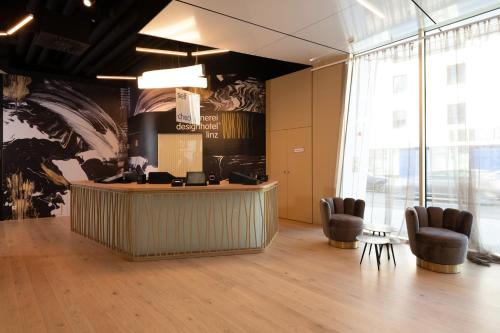Lobby, spinnerei designhotel linz in Linz