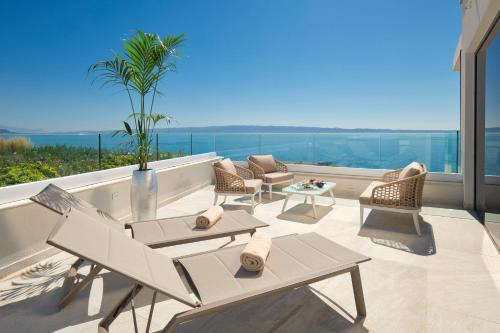 Balkon/Terrasse, Amphora Hotel in Split