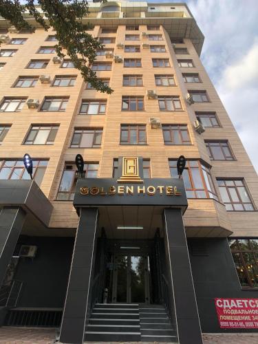 Entrance, Golden Hotel in Bishkek