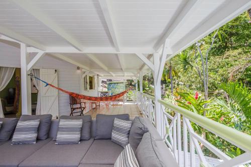 Varanda/terraço, GREEN HOUSE in Deshaies