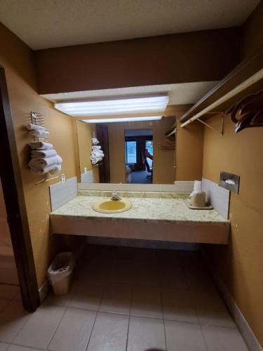Gray Plaza Motel West Frankfort - 화장실