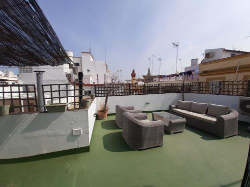 Champion Duplex Terrace and Garage Old Town 6 pax, Sevilla (Foto 2)