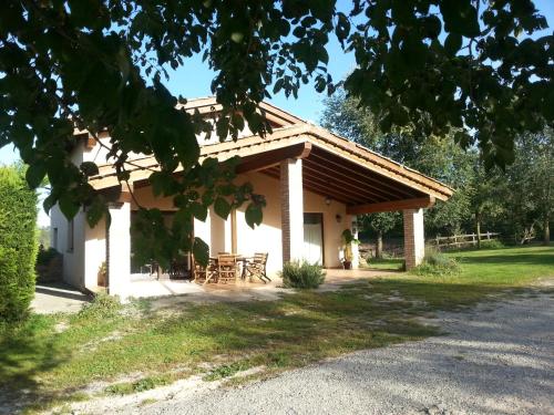 A szálláshely kívülről, La Cabanya del Permanyer in San Bartolomé Del Grau
