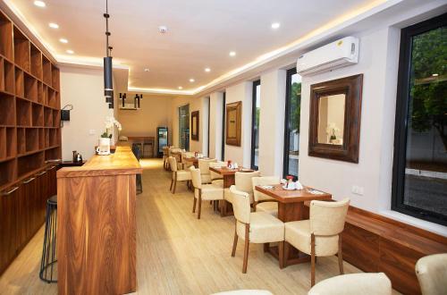 Utsikt, The Cabin Hotel in Dzorwulu