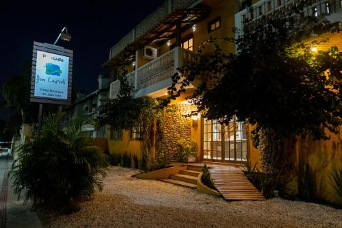 Ingresso, Pousada Dom Capudi in Bombinhas