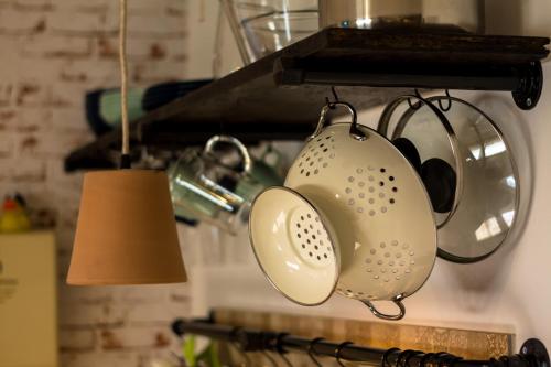 Cocina, Little Beauty Souterrain Apartment Linkenheim in Lampertheim