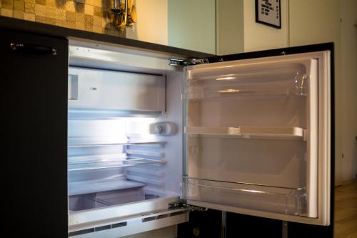 Cocina, Little Beauty Souterrain Apartment Linkenheim in Lampertheim