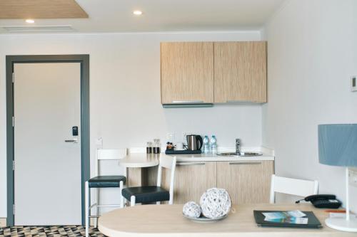 virtuve, Manufactura Design-Hotel in Khodosovka