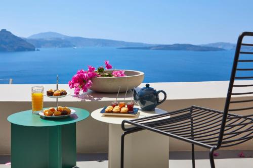 Elegant Santorini House Villa Harmony Caldera View-Outdoor Hot Tub Oia