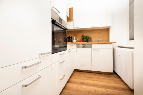 Kitchen, Franzls Panorama Appartements in Bad Gastein