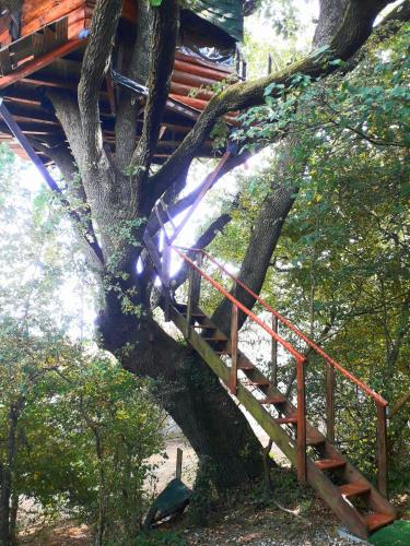 Buitenkant, B&B La Cabane Insolite in Mones