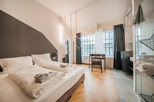 easy-flat Neustiftgasse - AC Studio Apartments near MuseumsQuartier, Vídeň (fotografie 10)