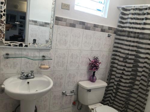 Bathroom, Gavidias Guest House in Caguas