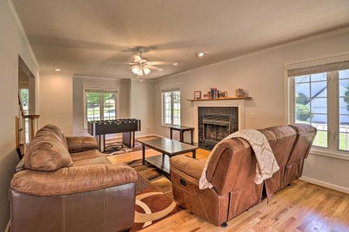 Asheville Family House with Wraparound Deck!