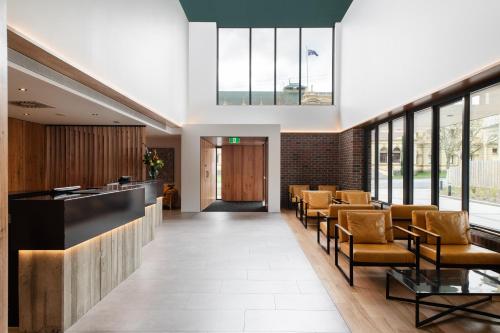 Előcsarnok, Hotel Verge Launceston near Aurora Stadion