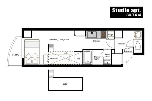 OUCHI HOTEL Higashi-Hiratsuka #301