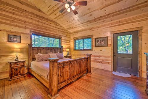 Creekside Cabin with Deck Hot Tub and Fire Pit! - image 14