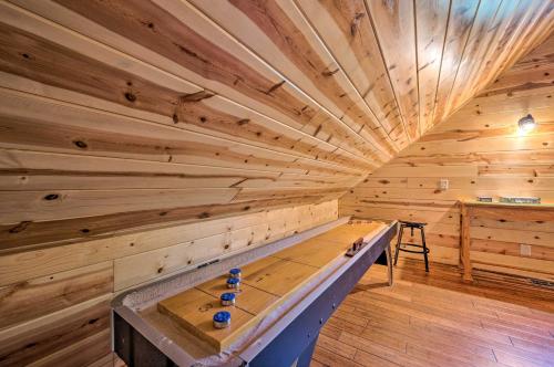 Creekside Cabin with Deck Hot Tub and Fire Pit! - image 12
