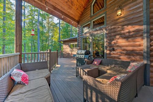Creekside Cabin with Deck Hot Tub and Fire Pit! - image 2