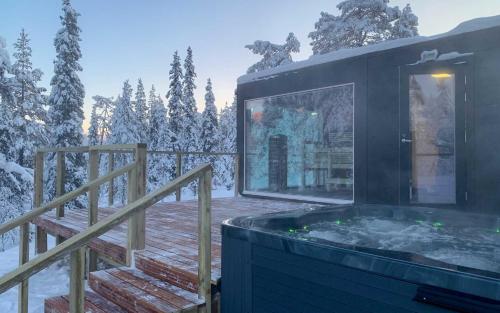 บริการและสิ่งอำนวยความสะดวก, Arctic Skylight Lodge in มิวนิโอ