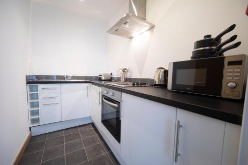 Konyha, Wellington Apartments in Norwich Városközpont