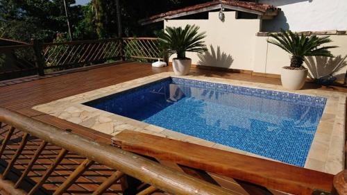 สระว่ายน้ำ, Casa com piscina e lazer completo em Ilhabela SP in เซาเปโดร