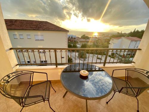 Erkély/terasz, Apartments Grozdana in Gradac