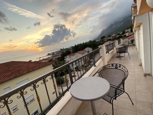 Erkély/terasz, Apartments Grozdana in Gradac