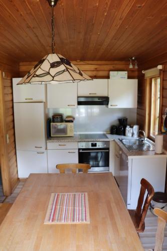 Konyha, Holzhaus am Silbersee in Frielendorf