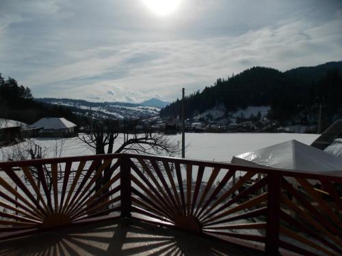 Balkons/terase, Pensiunea Paradiso in Čelau