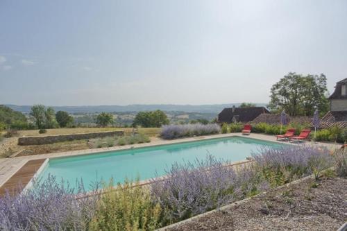 Maison d'une chambre avec piscine privee terrasse amenagee et wifi a Fons - Location saisonnière - Fons