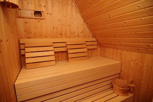 Sauna, Haus TimpeTe am Breetzer Bodden in Neuenkirchen (Vorpommern-Rugen)