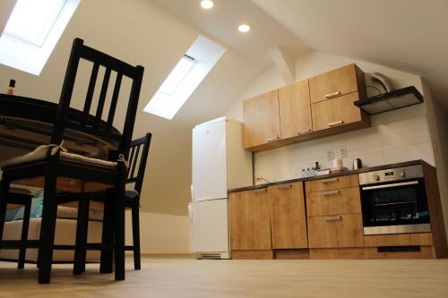 مطبخ, Apartmány v podhradí (Apartmany v podhradi) in Becov nad Teplou