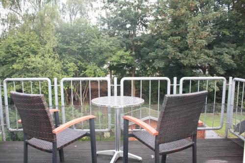 발코니/테라스, Ferienwohnung Mülheim Heißen mit großem Balkon (Ferienwohnung Mulheim Heißen mit großem Balkon) in 겔센키르첸 시티 센터