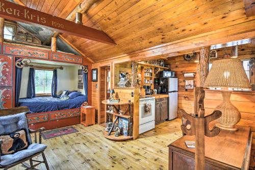 Cabin on Rush Lake with Tiki Bar Grill and Kayaks! - image 5