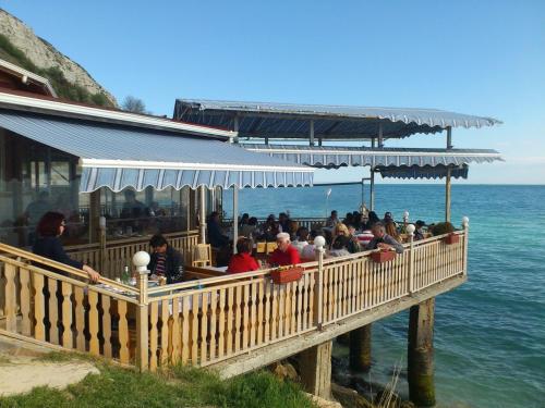 Restaurant, Hotel Akre in Kavarna