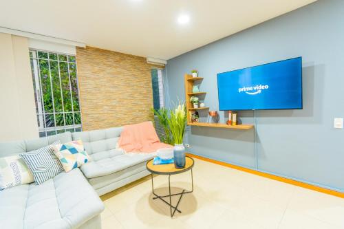 Modern Apartment Ultra Fast Internet in El Poblado