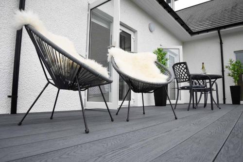Balkons/terase, Woodland Lodge Luxury Suite in Fiskaveiga