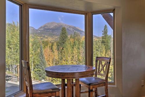 Large Deck and Stunning Views Mtn Condo in Frisco!