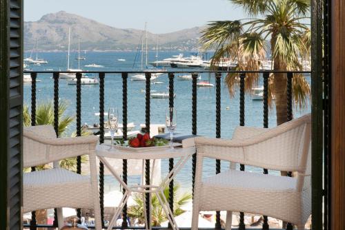 Chambre avec 2 lits, vue sur la mer