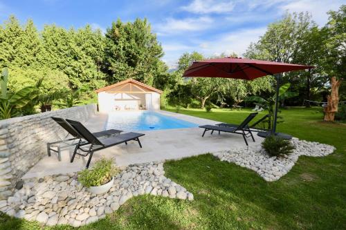 Le Domaine Loft - Piscine - Jacuzzi - Parc