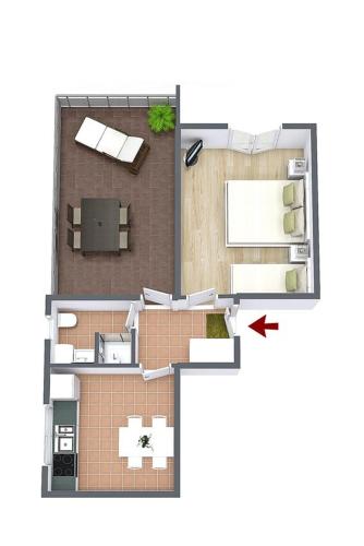 Apartments with a parking space Pisak Omis - 16239 - image 9
