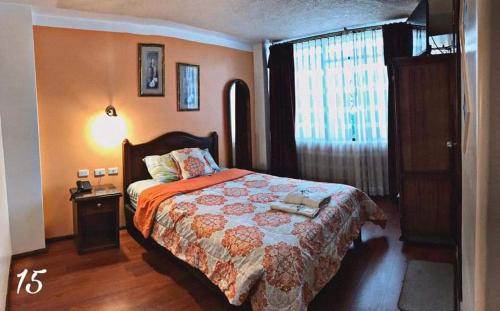 1 double bed